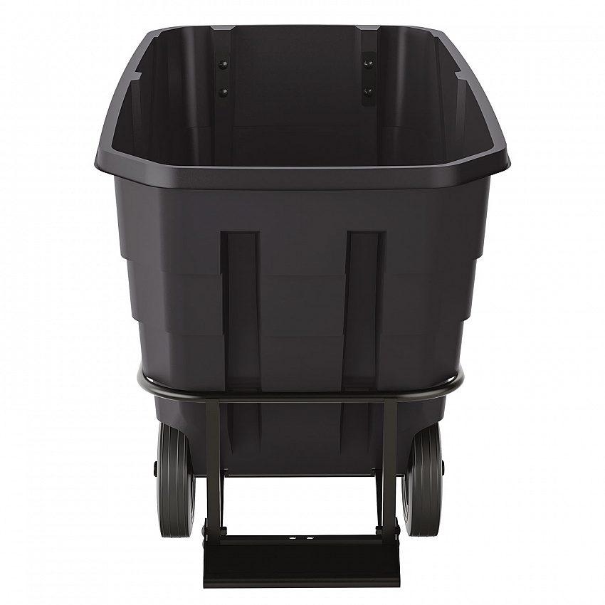0.5 cu yd Standard Duty Tilt Truck, 800 lb Capacity, Black (RMTTSD50D)