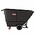 0.5 cu yd Standard Duty Tilt Truck, 800 lb Capacity, Black (RMTTSD50D)
