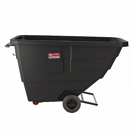 0.75 cu yd Light Duty Tilt Truck, 750 lb Capacity, Black (RMTTLD75D)