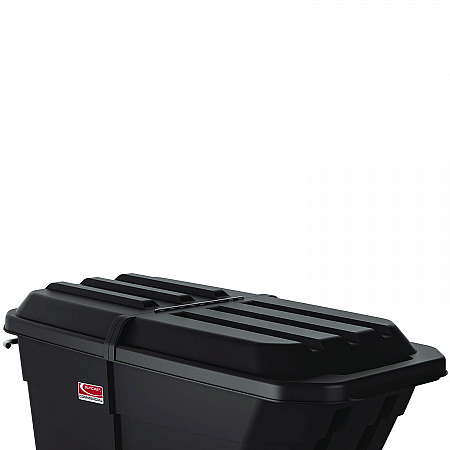 3/4 Cubic Yard Tilt Truck Lid, 31.69 x 67 x 6.9, Black (RMTT75LID)