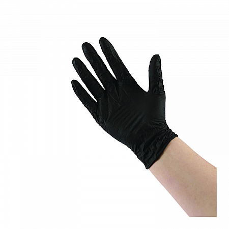396 Series Disposable General-Purpose Nitrile Gloves, Powder-Free, Small, 4.4 mil Thick, 9.5