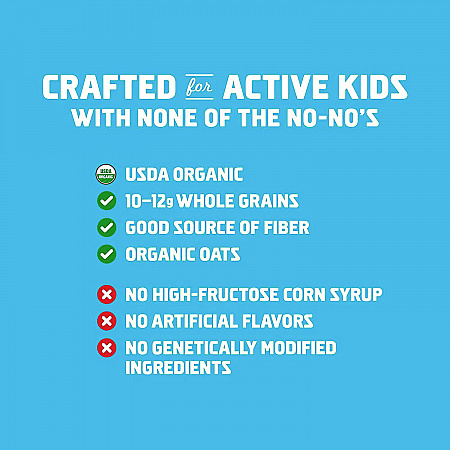 Kid Organic Zbar Granola Bars Variety Pack, Assorted Flavors, 1.27 oz Bar, 36/Carton (22002341)