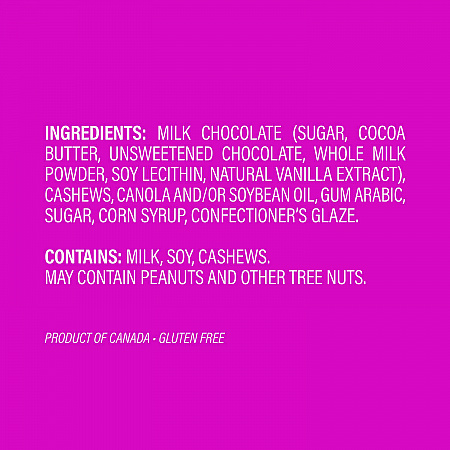 Milk Chocolate Covered Cashews, 44 oz Jar (22002346)
