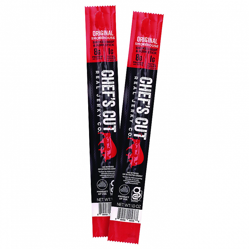Original Smokehouse Beef and Pork Meat Stick, 1 oz Individually Wrapped, 16/Carton (22002354)
