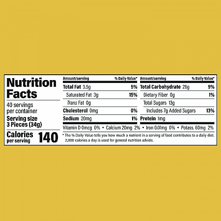 Caramel Creams Candy, Caramel, 48 oz Bag (22002357)