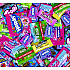 Party Mix Stand-Up Bag, 120 Pieces, Assorted Flavors, 2.5 lb Bag (22002359)