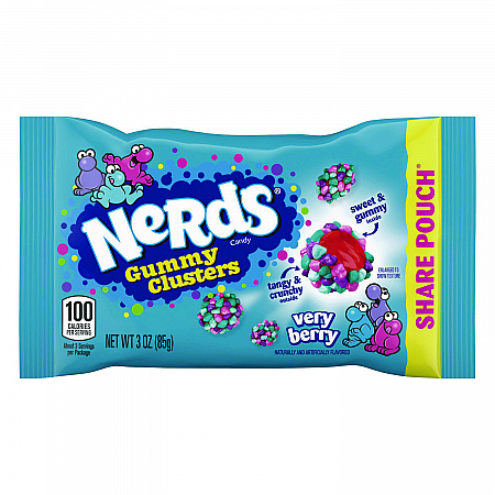 Very Berry Clusters Share Pack, Berry, 3 oz Packet, 12/Carton (22002361)