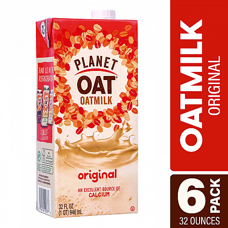 Original Oat Milk Cartons, 32 oz Carton, 6/Carton (22002375)