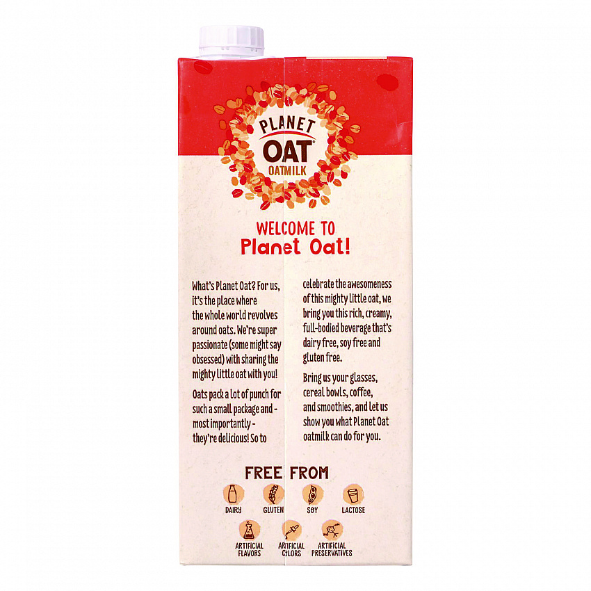 Original Oat Milk Cartons, 32 oz Carton, 6/Carton (22002375)
