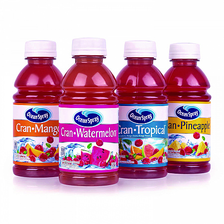 Tropical Variety Pack, Assorted Flavors, 10 oz Bottle, 24/Carton (22002377)