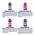Tropical Variety Pack, Assorted Flavors, 10 oz Bottle, 24/Carton (22002377)