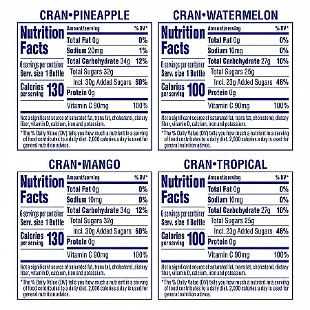 Tropical Variety Pack, Assorted Flavors, 10 oz Bottle, 24/Carton (22002377)