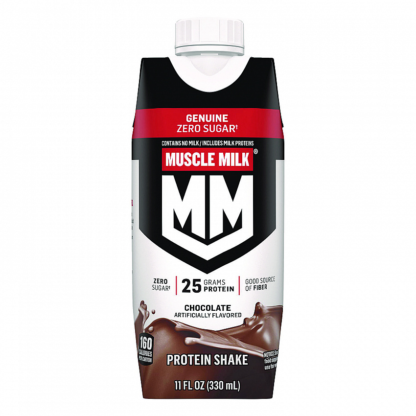 Genuine Chocolate Protein Shake, 11 oz Carton, 18/Carton (22002378)