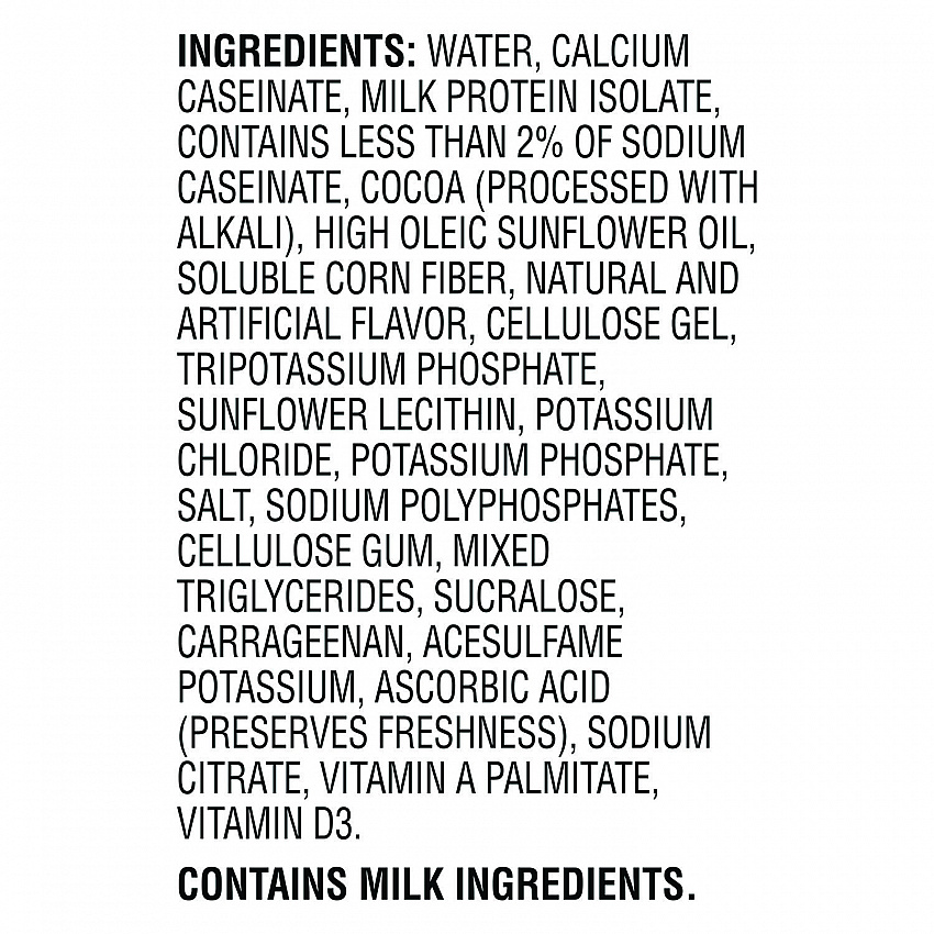Genuine Chocolate Protein Shake, 11 oz Carton, 18/Carton (22002378)