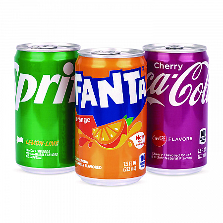 Mini Cans Variety Pack, Assorted Flavors, 7.5 oz Can, 30/Carton (22002379)