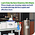 Light-Duty Surface Cleaning Wet Wipe, 1-Ply, 8 x 6, Unscented, White, 2,500 Sheets/Roll, 2 Rolls/Carton (192816)