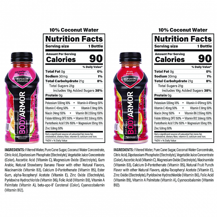 BASE Sports Drink Variety Pack, Assorted Flavors, 12 oz Bottle, 24/Carton (22002381)