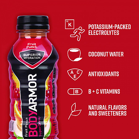 BASE Sports Drink Variety Pack, Assorted Flavors, 12 oz Bottle, 24/Carton (22002381)
