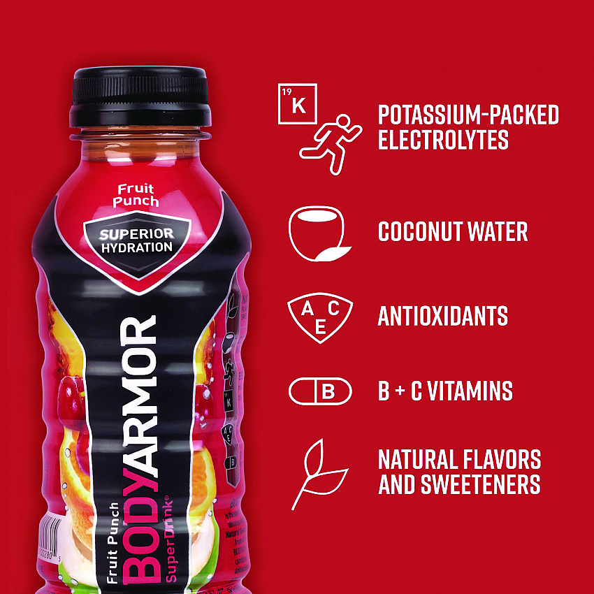 BASE Sports Drink Variety Pack, Assorted Flavors, 12 oz Bottle, 24/Carton (22002381)