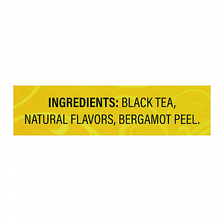 Tea Bags, Earl Grey, Individually Wrapped, 100/Carton (22002386)