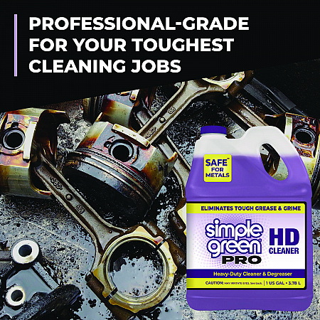 Pro HD Heavy-Duty Cleaner, 1 gal Bottle, 4/Carton (13421)