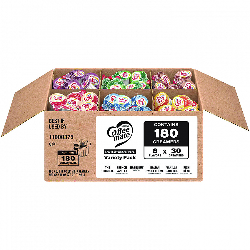 Variety Pack, Assorted Flavors, 0.38 oz Mini Cups, 180/Carton (60003005)