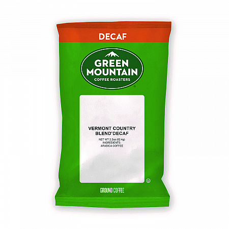 Vermont Country Blend Decaf Coffee Fraction Packs, 2.2oz, 50/Carton (5161)