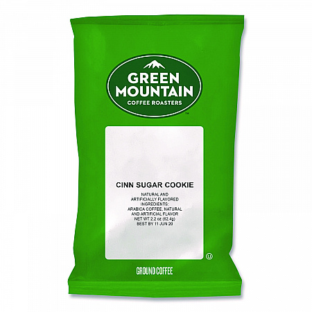 Cinnamon Sugar Cookie Coffee Fraction Packs, 2.2 oz, 50/Carton (6335)