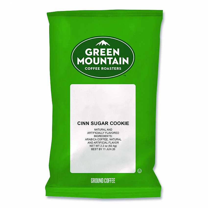 Cinnamon Sugar Cookie Coffee Fraction Packs, 2.2 oz, 50/Carton (6335)