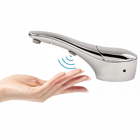 SureFlo Top-Fill Automatic Bulk Foam Soap Dispenser, 34 oz, 2.75 x 6.75 x 3, Polished Chrome (824)