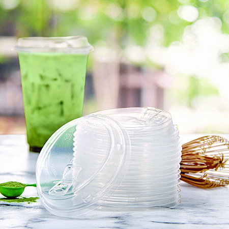Prima Strawless Plastic Lids, Fits 9 oz to 20 oz Cold Cups, Clear, 1,000/Carton (P662RSL)