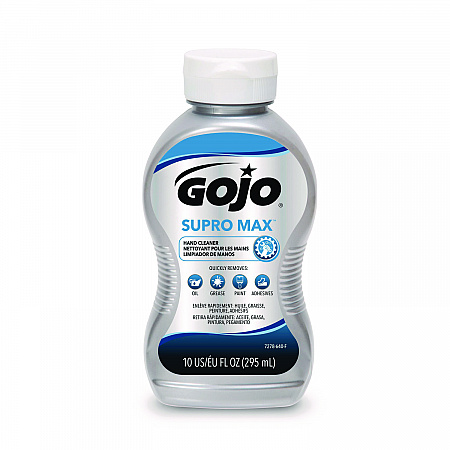 SUPRO MAX Hand Cleaner Bottle, Floral Scent, 10 oz,  8/Carton (727808CT)