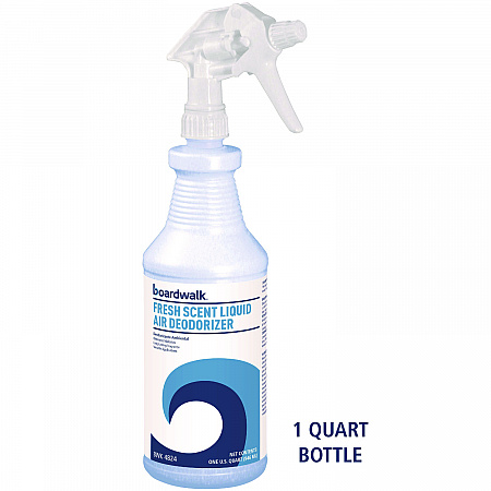 Fresh Scent RTU Liquid Air Deodorizer, 32 oz Spray Bottle (4824EA)
