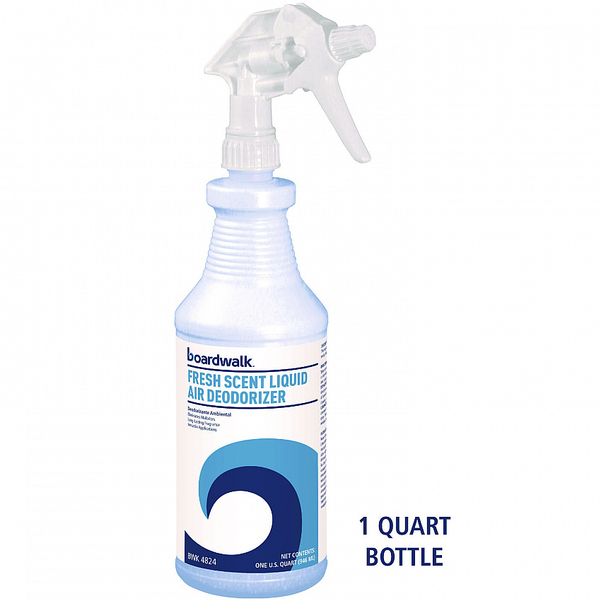 Fresh Scent RTU Liquid Air Deodorizer, 32 oz Spray Bottle (4824EA)