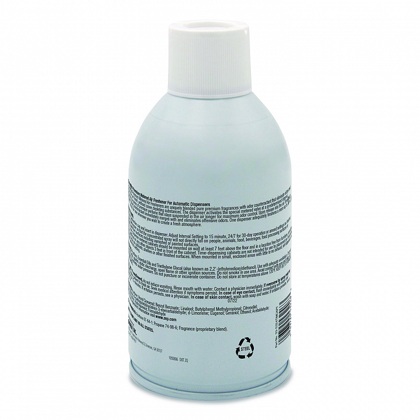 Premium Metered Air Freshener Refill, Caribbean Waters, 7.1 oz Aerosol Spray 12/Carton (1042756)