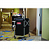 One-Compartment Collapsible X-Cart, Synthetic Fabric, 4.98 cu ft Bin, 20.33