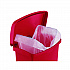 Streamline Resin Step-On Container, Front Step Style, 18 gal, Polyethylene, Red (1883568)