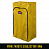 Zippered Vinyl Cleaning Cart Bag for Rubbermaid Commercial 6173-88, 24 gal, 17.25