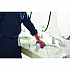 Disposable Microfiber Cleaning Cloths, 12 x 12, White/Blue Stripe, 600/Carton (2134283)