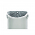 Refine Series Waste Receptacle, 21 gal, Plastic/Stainless Steel (2147582)