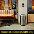 Refine Series Waste Receptacle, 21 gal, Plastic/Stainless Steel (2147582)