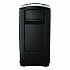 Plaza Jr. Container, 35 gal, Plastic, Black (9P90BLA)