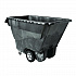 1 cu yd Structural Foam Tilt Truck, Standard Duty, 1,250 lb Capacity, Black (9T15BLA)