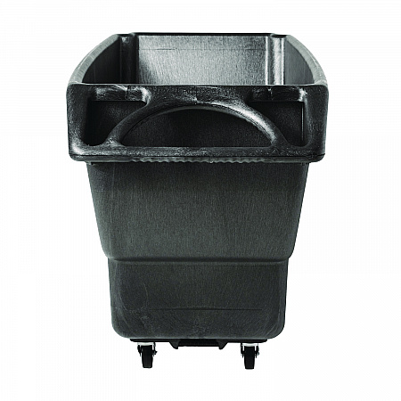 0.75 cu yd Structural Foam Tilt Truck, Standard Duty, 1,000 lb Capacity, Black (1013BLA)