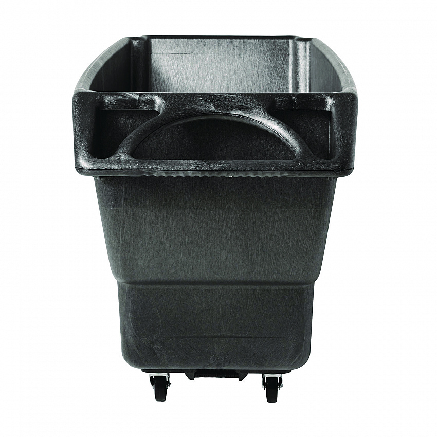 0.75 cu yd Structural Foam Tilt Truck, Standard Duty, 1,000 lb Capacity, Black (1013BLA)