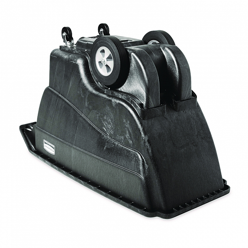 0.75 cu yd Structural Foam Tilt Truck, Standard Duty, 1,000 lb Capacity, Black (1013BLA)