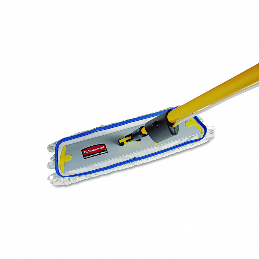 Flow Flat Mop, Nylon, 18", White, (Q805CT)