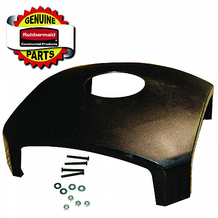 Dome Top with Hole for Waste Receptacle, 25.5