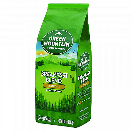 Breakfast Blend Ground Coffee, 12 oz Bag (38520)