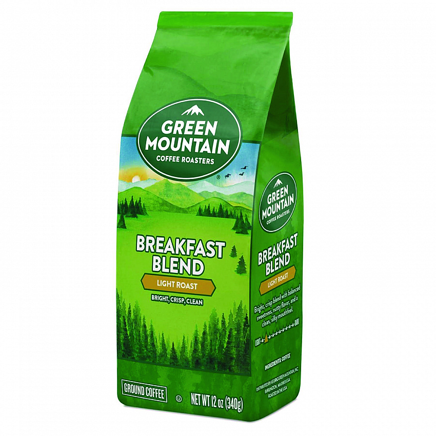 Breakfast Blend Ground Coffee, 12 oz Bag (38520)
